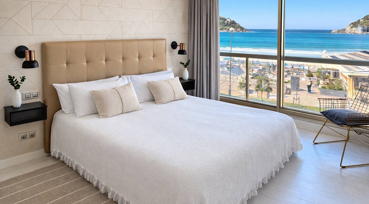 Habitación con vistas a La Concha